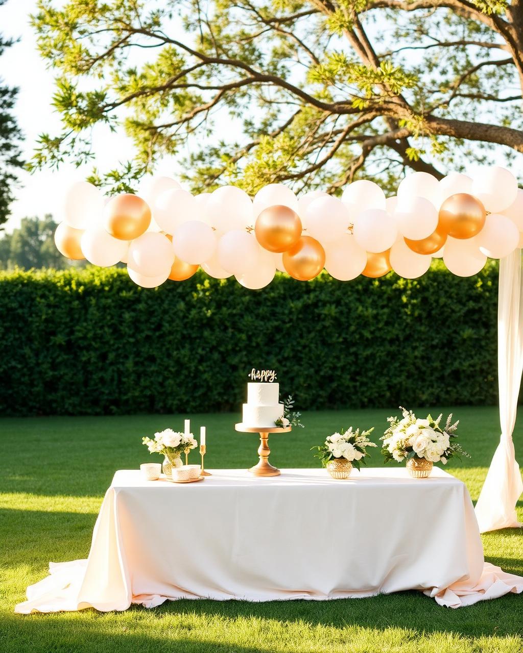 Birthdays luxury picnic setup by Creatively Made Events