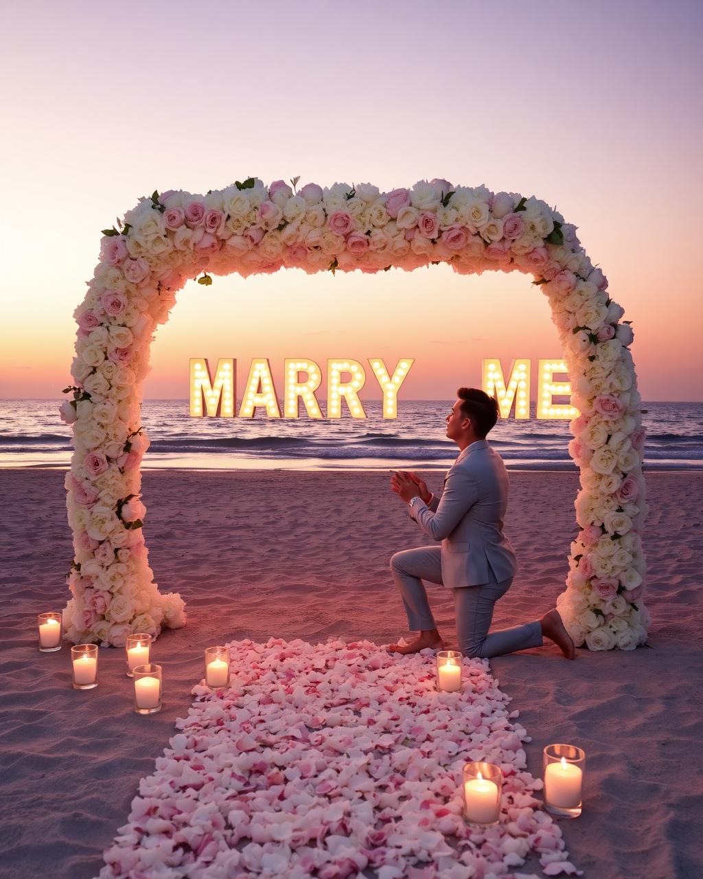 Proposals luxury picnic setup by Creatively Made Events